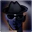 Invisible man icon