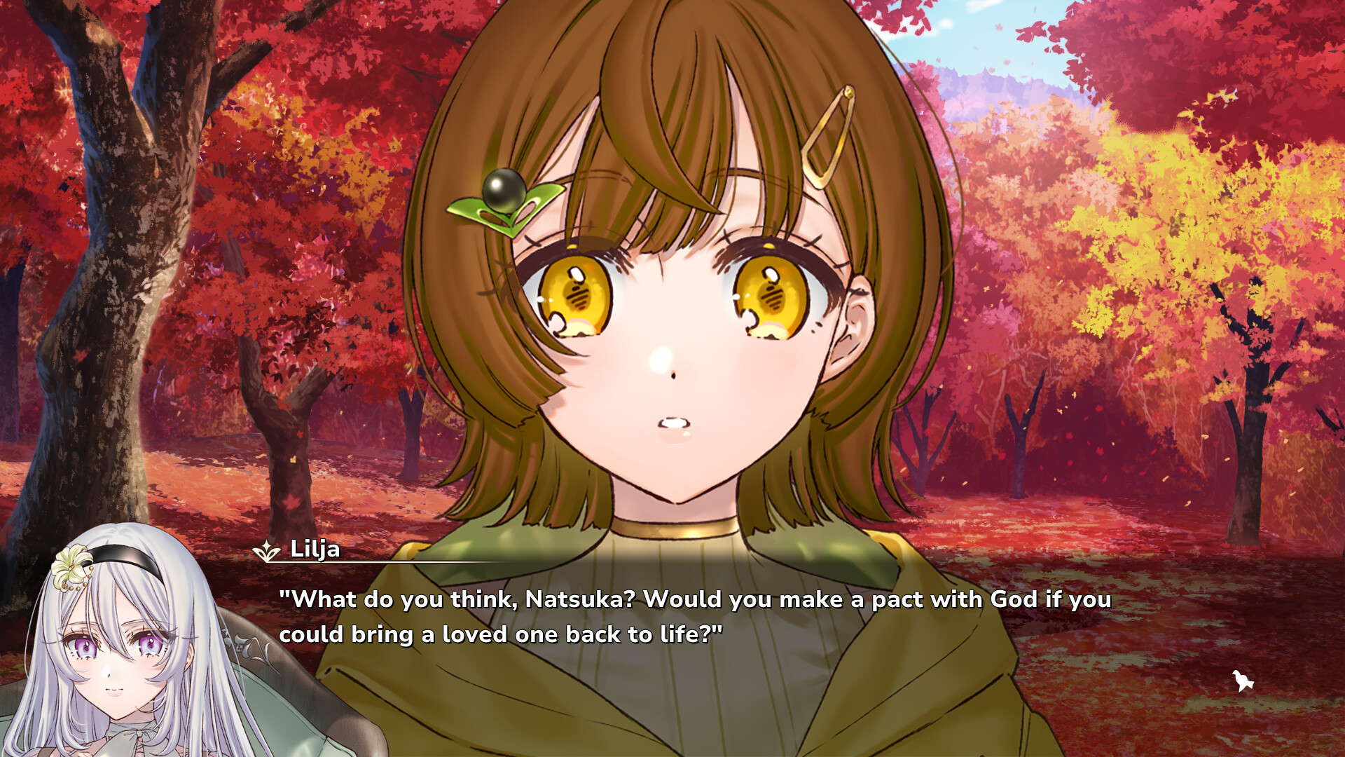 Lilja and Natsuka Painting Lies Screenshot 8