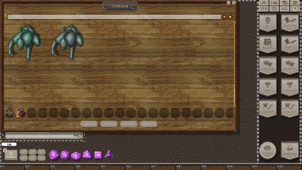 Fantasy Grounds - Jans Token Pack 08 - Under the Dark 2 Screenshot 0