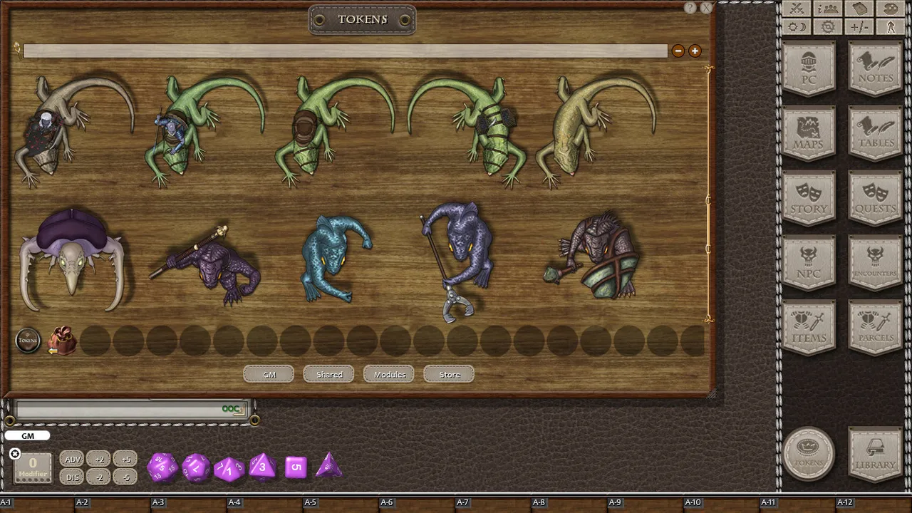 Fantasy Grounds - Jans Token Pack 08 - Under the Dark 2 Screenshot 3
