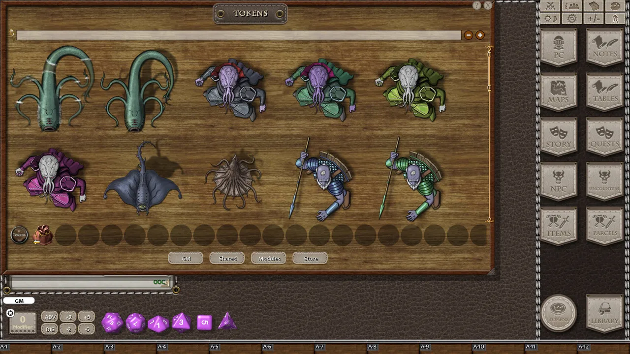 Fantasy Grounds - Jans Token Pack 08 - Under the Dark 2 Screenshot 4
