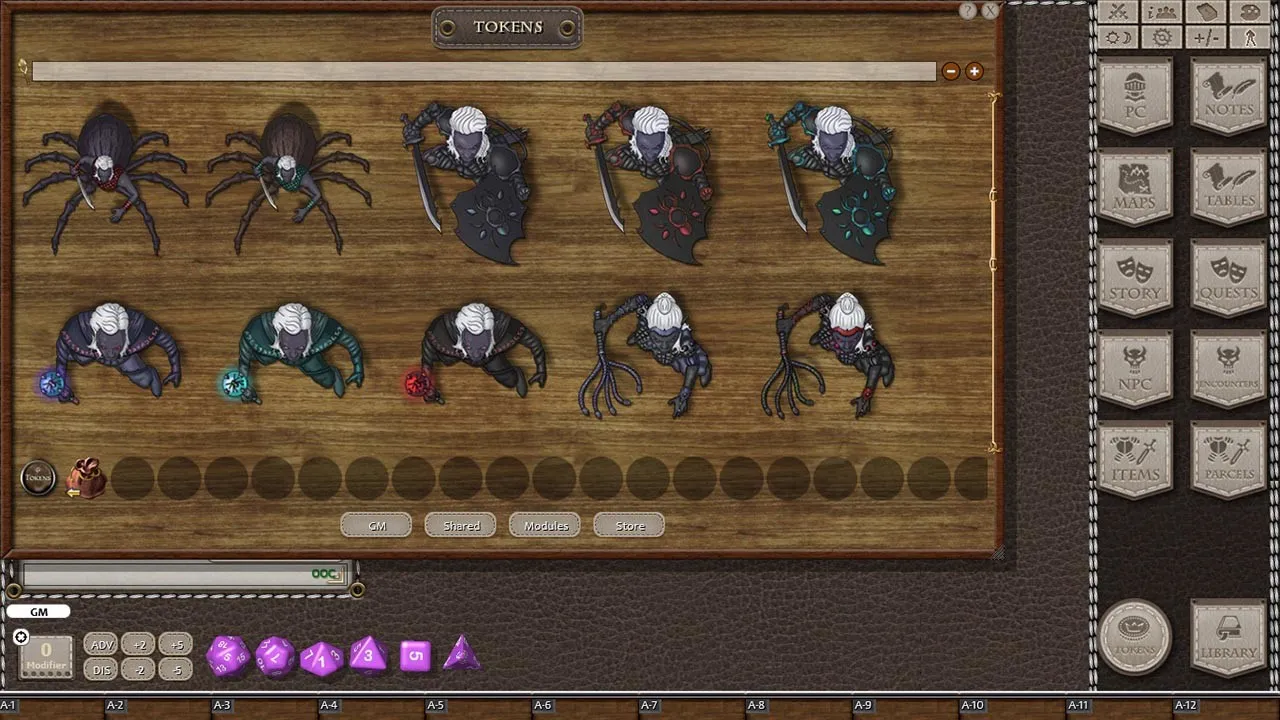 Fantasy Grounds - Jans Token Pack 07 - Under the Dark 1 Screenshot 3