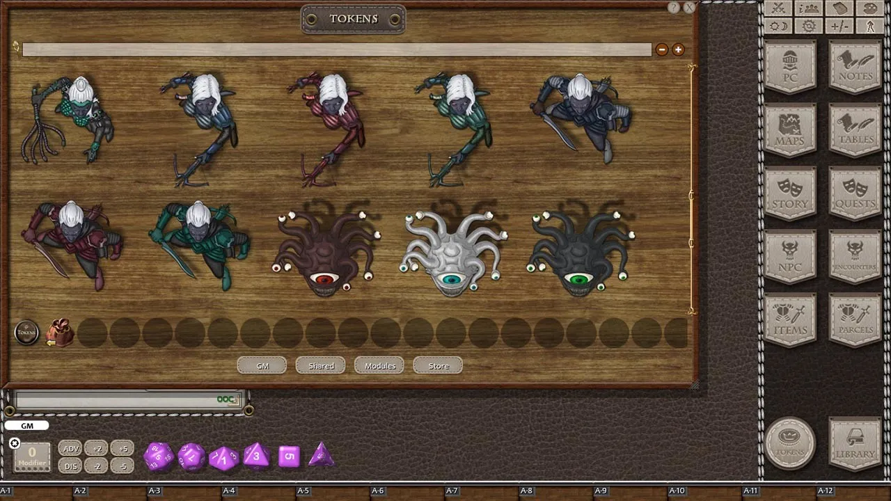 Fantasy Grounds - Jans Token Pack 07 - Under the Dark 1 Screenshot 2