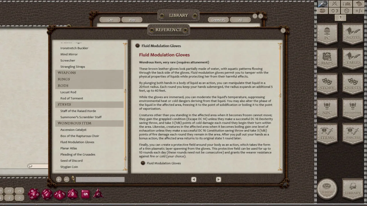 Fantasy Grounds - Treasury of the Crusade Screenshot 2