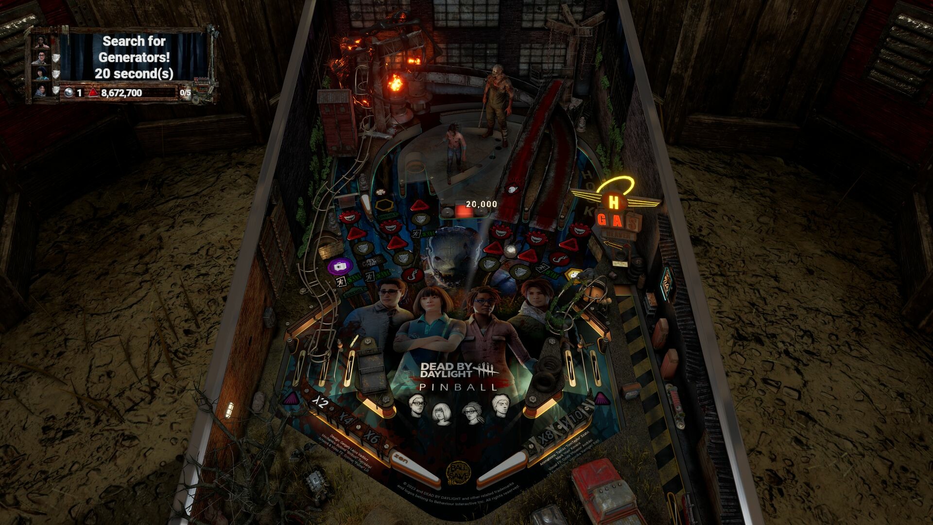 Pinball M - Dead by Daylight™ Pinball Screenshot 4