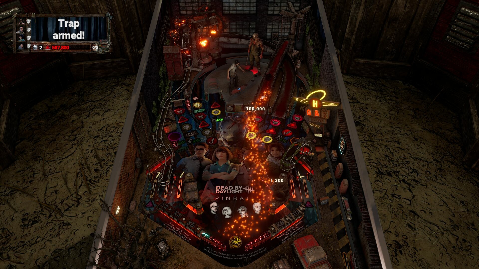 Pinball M - Dead by Daylight™ Pinball Screenshot 1