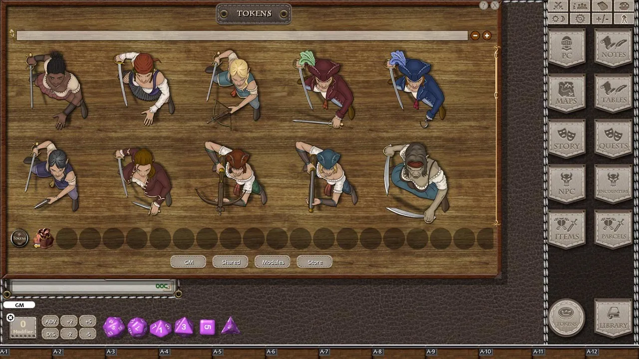 Fantasy Grounds - Jans Token Pack 04 - Pirates 1 Screenshot 0