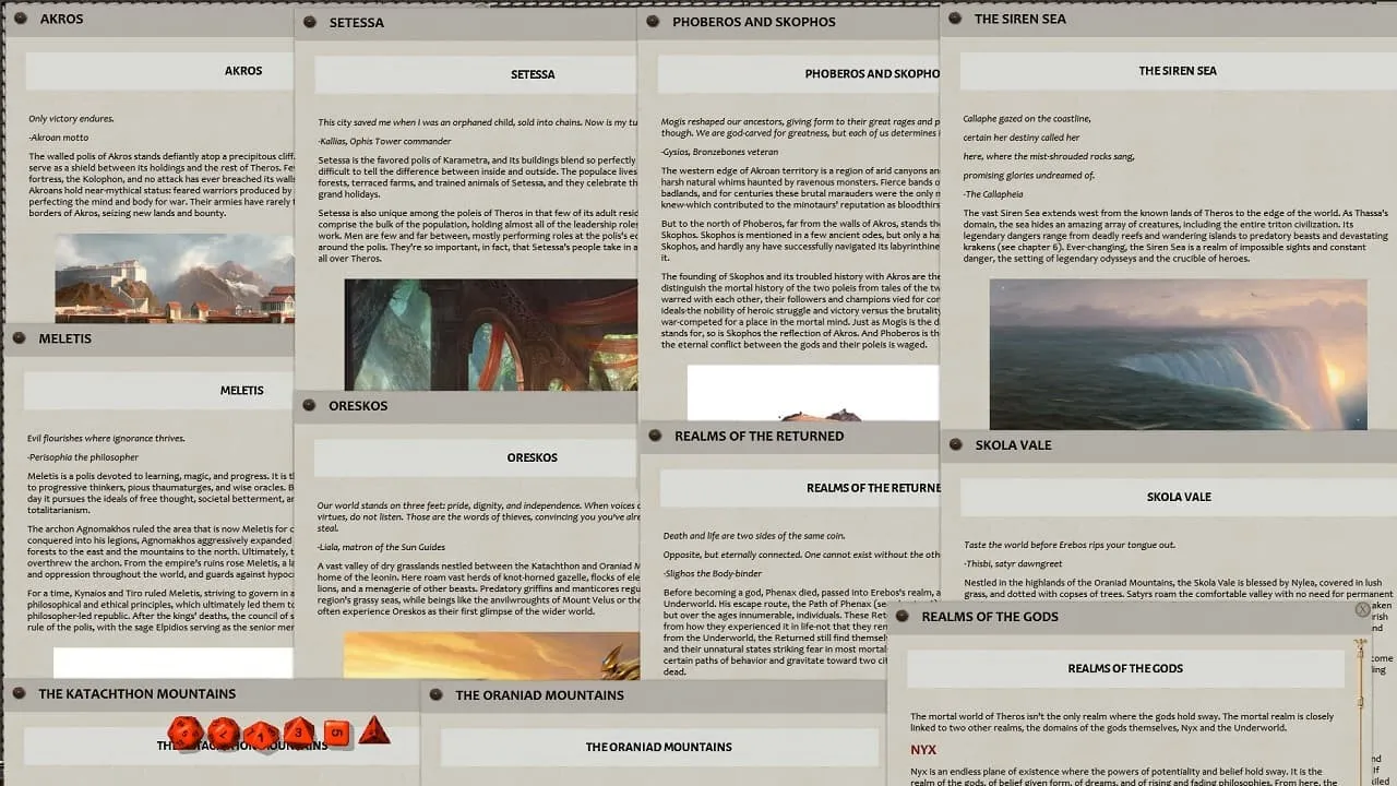 Fantasy Grounds - D&D Mythic Odysseys of Theros Screenshot 4