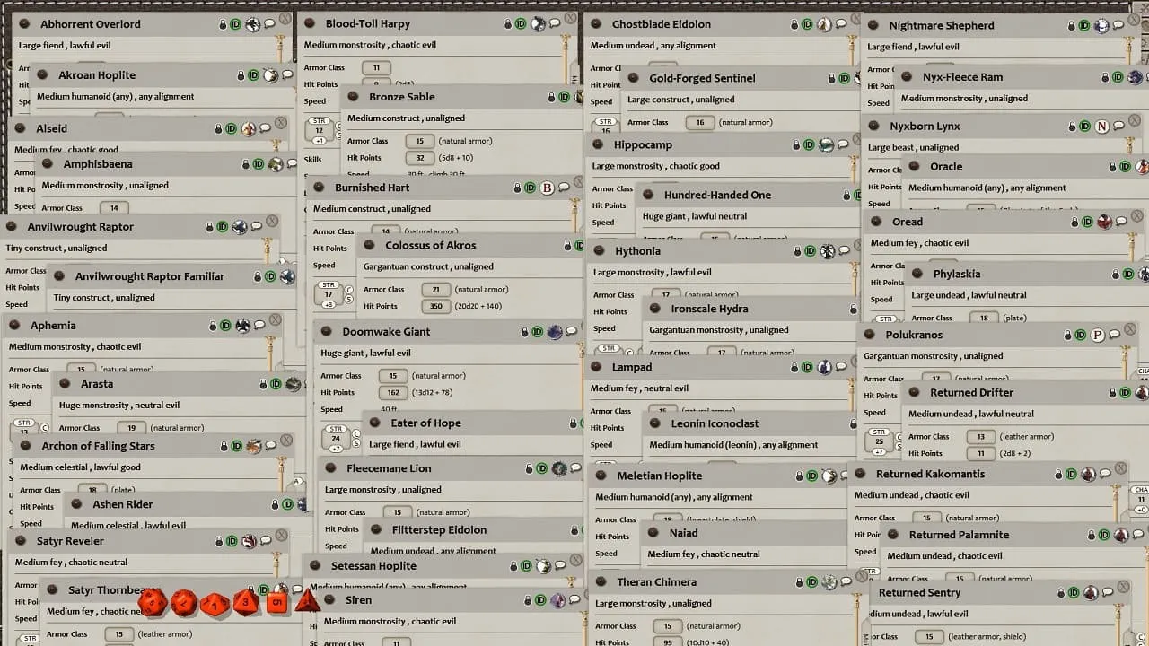 Fantasy Grounds - D&D Mythic Odysseys of Theros Screenshot 3