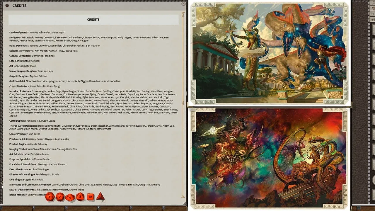 Fantasy Grounds - D&D Mythic Odysseys of Theros Screenshot 6