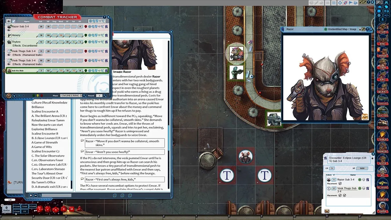 Fantasy Grounds - Starfinder RPG - Starfinder Society Scenario #1-07: The Solar Sortie Screenshot 4