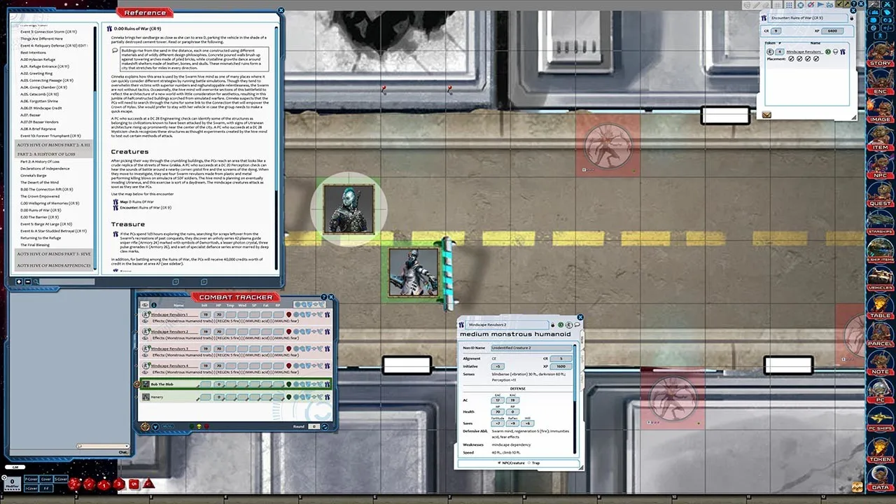 Fantasy Grounds - Starfinder RPG - Attack of the Swarm AP 5: Hive of Minds Screenshot 0