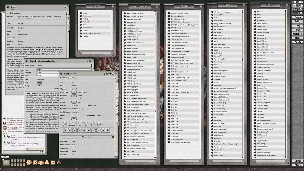 Fantasy Grounds - D&D Classics: S4 The Lost Caverns of Tsojcanth (1E) Screenshot 3