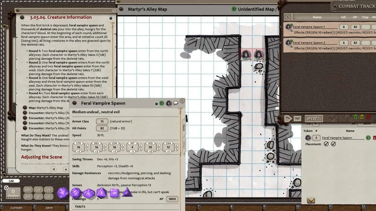 Fantasy Grounds - D&D Adventurers League 09-14 The Vast Emptiness of Grace Screenshot 1