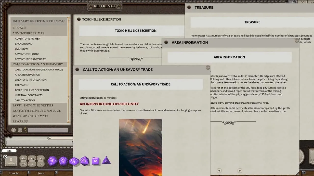 Fantasy Grounds - D&D Adventurers League 09-10 Tipping the Scales Screenshot 0