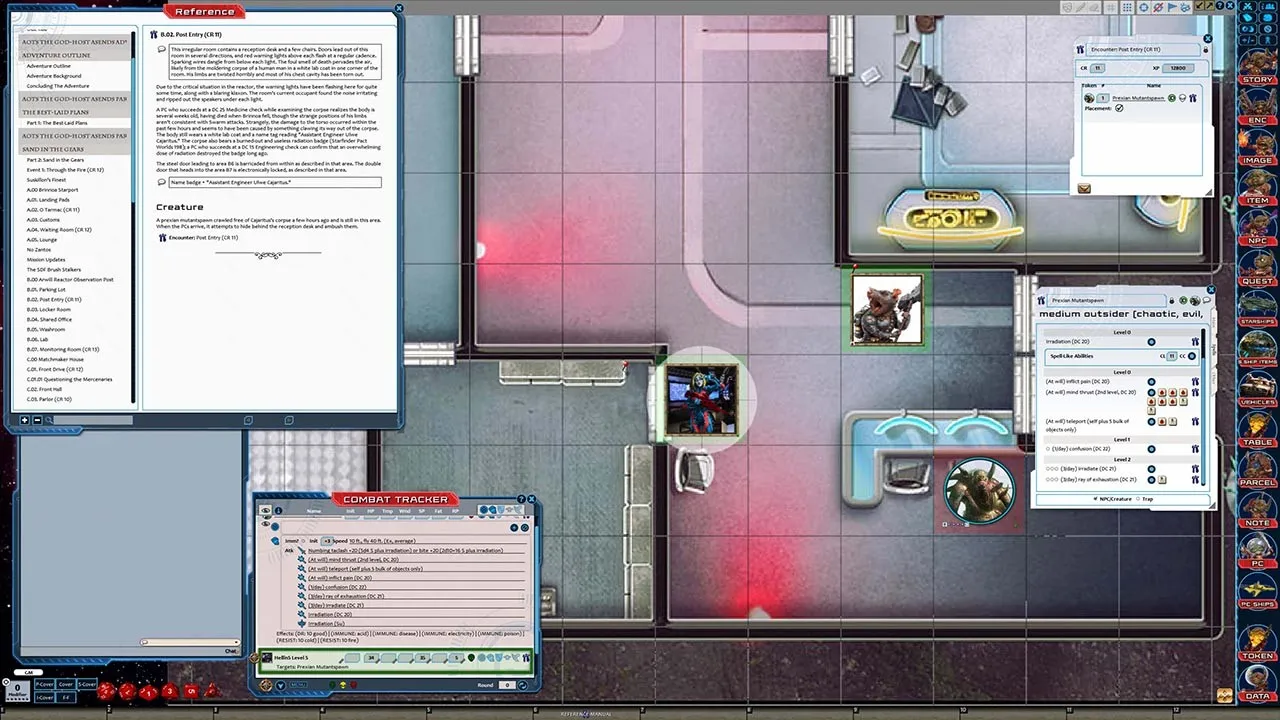 Fantasy Grounds - Starfinder RPG - Attack of the Swarm! AP 6: The God-Host Ascends Screenshot 4