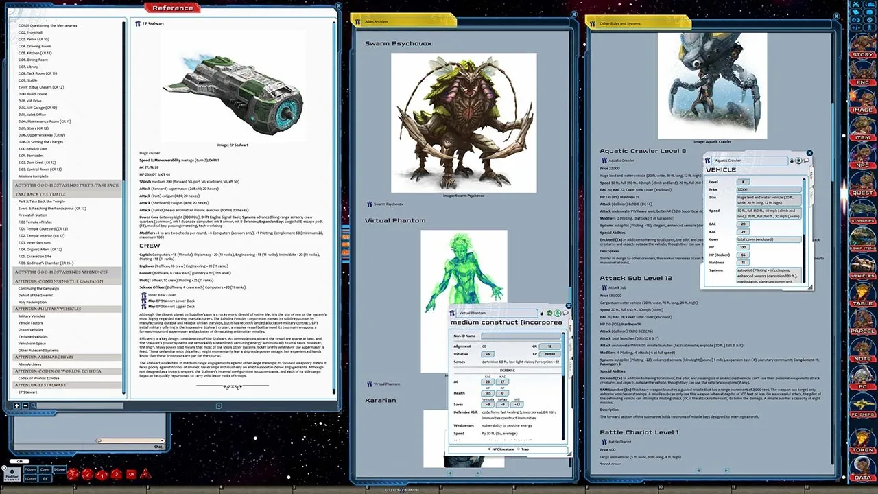 Fantasy Grounds - Starfinder RPG - Attack of the Swarm! AP 6: The God-Host Ascends Screenshot 0