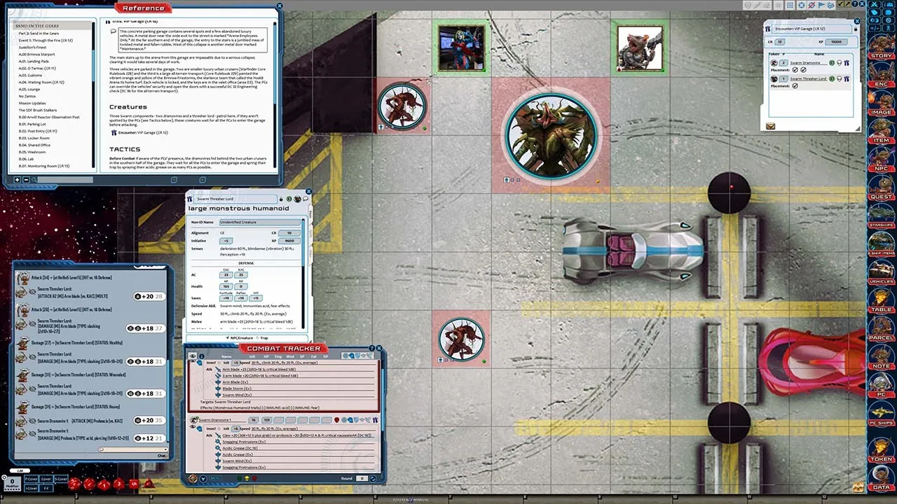 Fantasy Grounds - Starfinder RPG - Attack of the Swarm! AP 6: The God-Host Ascends Screenshot 3