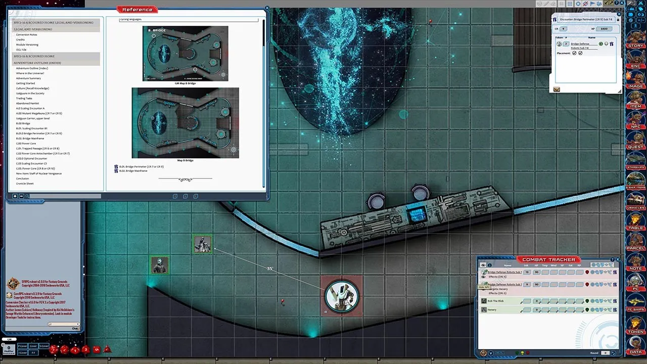 Fantasy Grounds - Starfinder RPG - Starfinder Society Scenario #2-16: A Scoured Home Screenshot 1