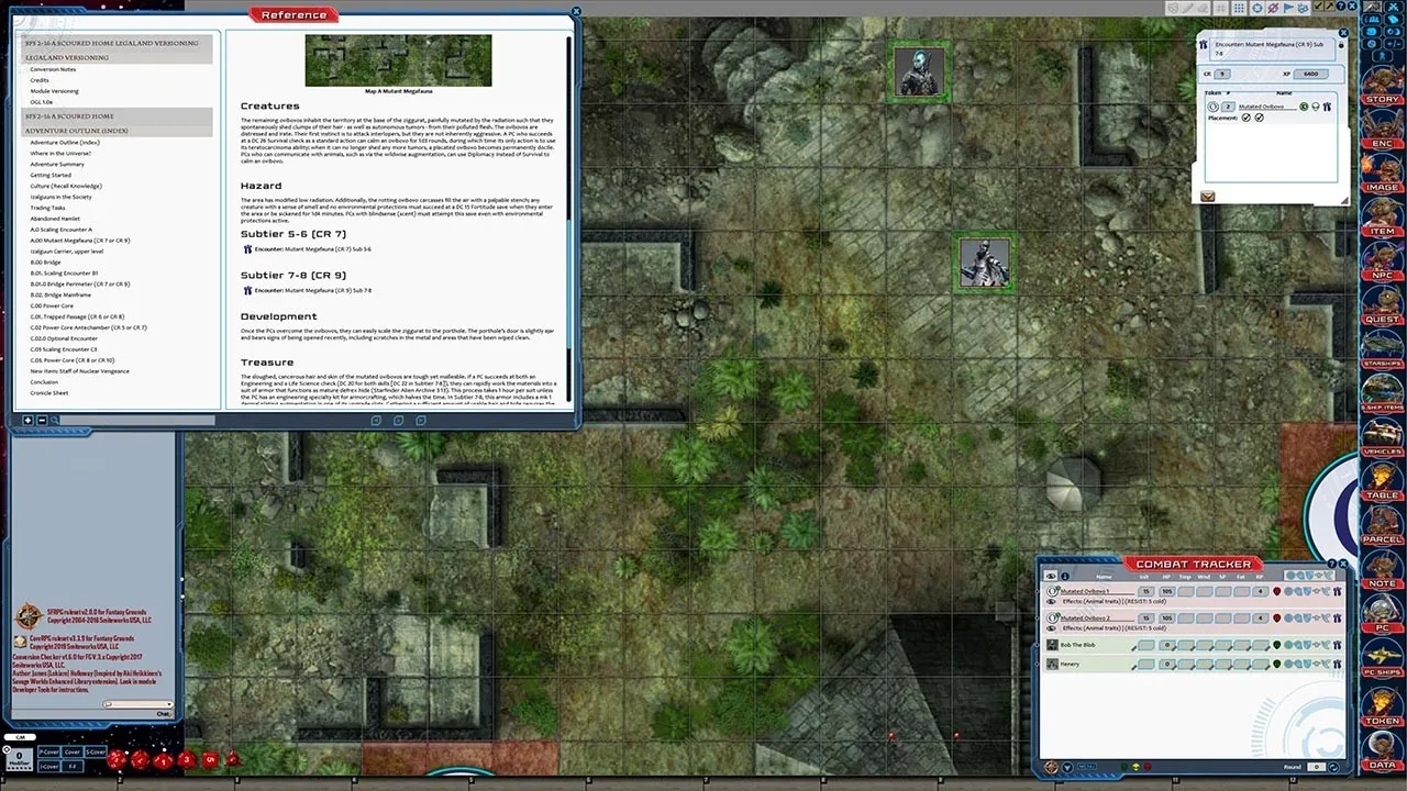 Fantasy Grounds - Starfinder RPG - Starfinder Society Scenario #2-16: A Scoured Home Screenshot 3