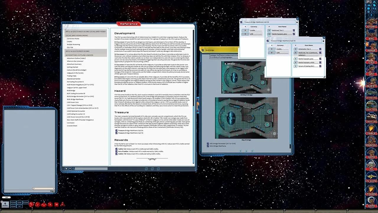 Fantasy Grounds - Starfinder RPG - Starfinder Society Scenario #2-16: A Scoured Home Screenshot 2