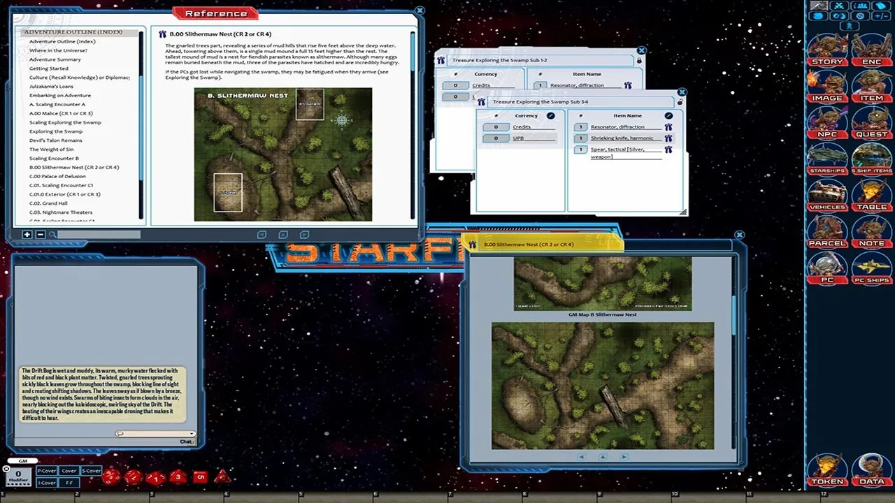 Fantasy Grounds - Starfinder RPG - Starfinder Society Scenario #2-15: The Infernal Gallery Screenshot 3