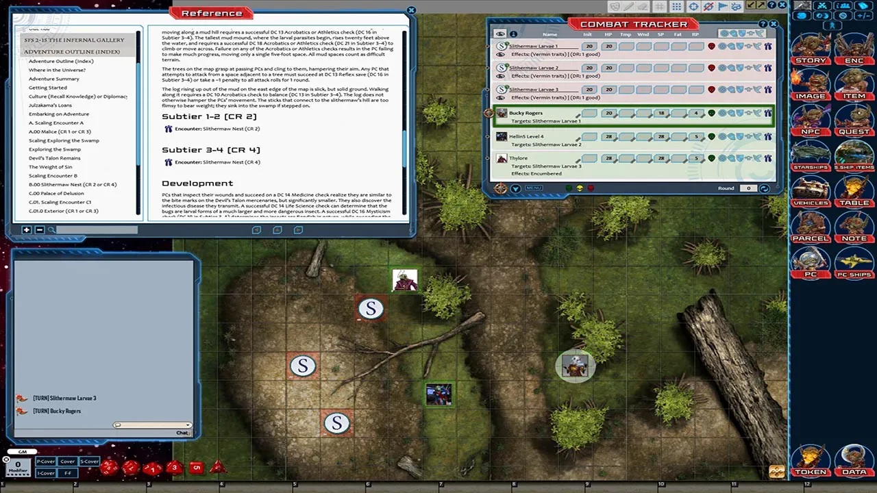 Fantasy Grounds - Starfinder RPG - Starfinder Society Scenario #2-15: The Infernal Gallery Screenshot 5