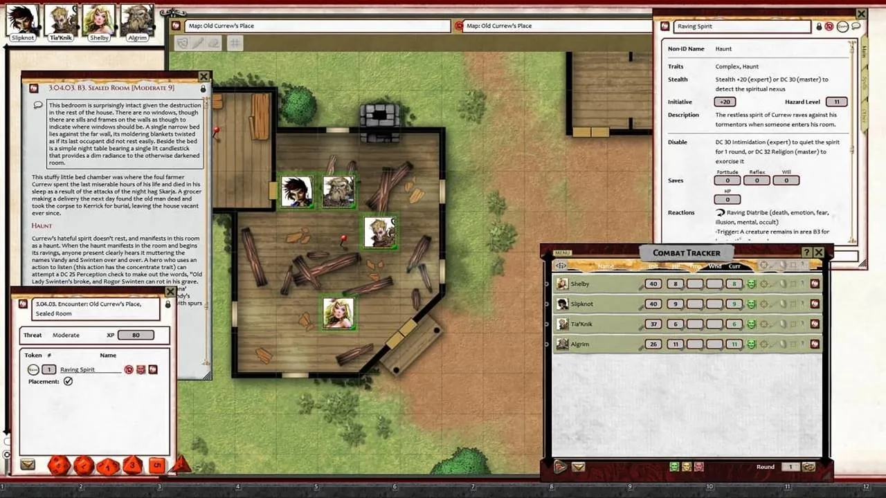 Fantasy Grounds - Pathfinder 2 RPG - Extinction Curse AP 3: Life's Long Shadows Screenshot 1