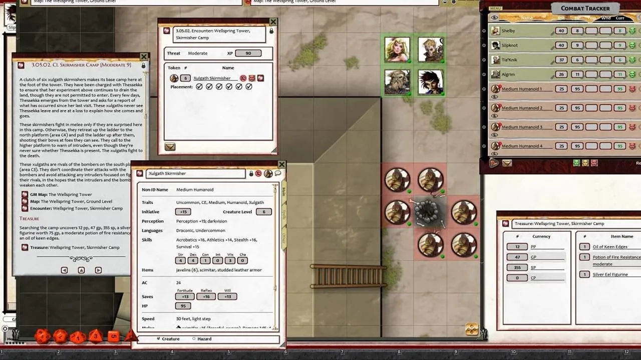 Fantasy Grounds - Pathfinder 2 RPG - Extinction Curse AP 3: Life's Long Shadows Screenshot 2