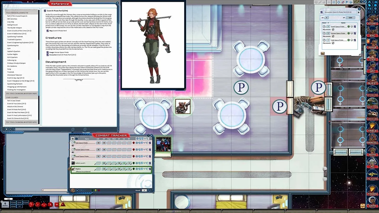 Starfinder RPG - The Threefold Conspiracy AP 1: The Chimera Mystery Screenshot 4