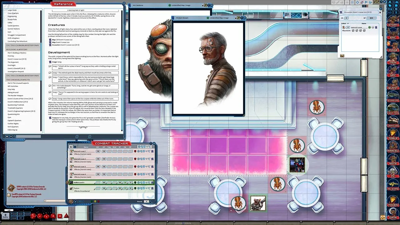 Starfinder RPG - The Threefold Conspiracy AP 1: The Chimera Mystery Screenshot 1