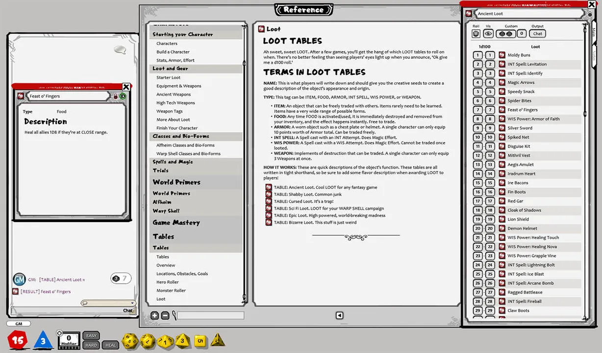 Fantasy Grounds - Index Card RPG Screenshot 4