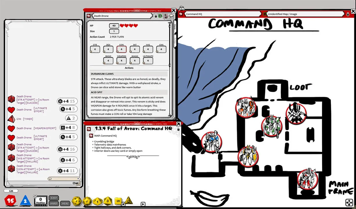 Fantasy Grounds - Index Card RPG Screenshot 2