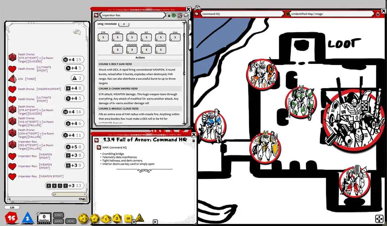 Fantasy Grounds - Index Card RPG Screenshot 1