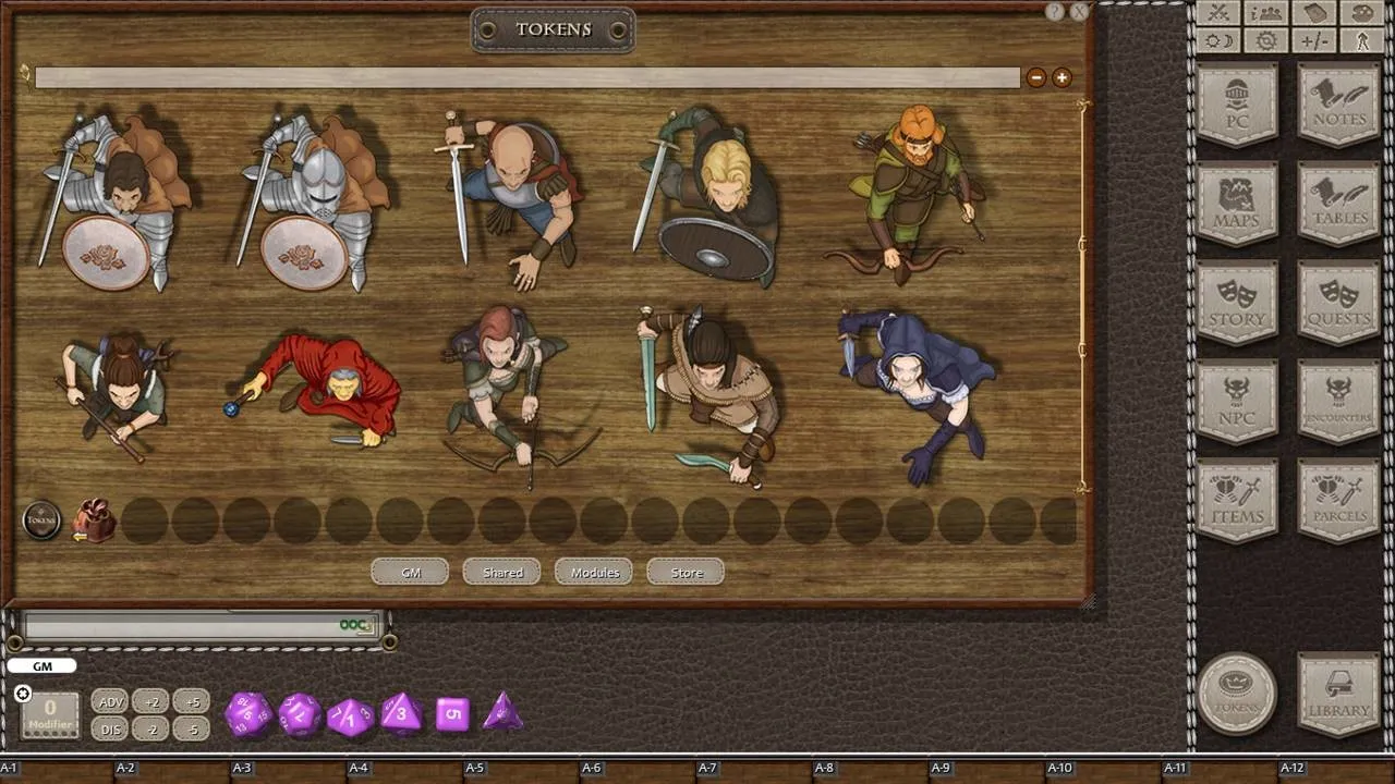 Fantasy Grounds - Jans Token Pack 03 - Heroes 1 Screenshot 1