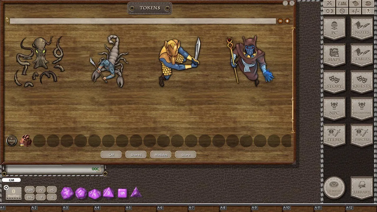 Fantasy Grounds - Jans Token Pack 02 - Desert Creatures Screenshot 3