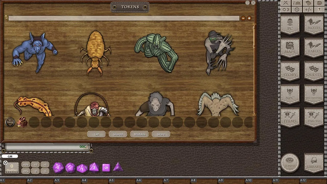 Fantasy Grounds - Jans Token Pack 02 - Desert Creatures Screenshot 4