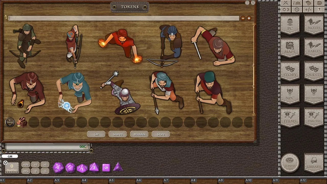 Fantasy Grounds - Jans Token Pack 01 - Desert Warriors Screenshot 3
