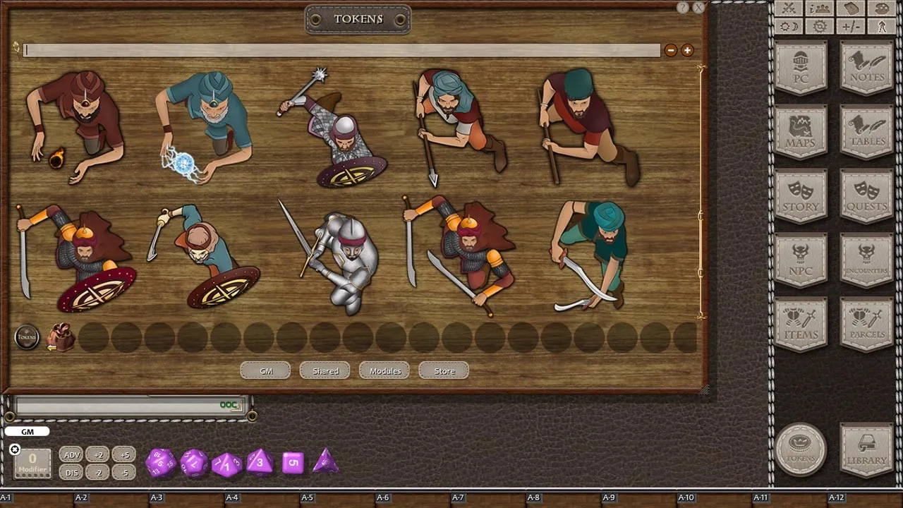 Fantasy Grounds - Jans Token Pack 01 - Desert Warriors Screenshot 4