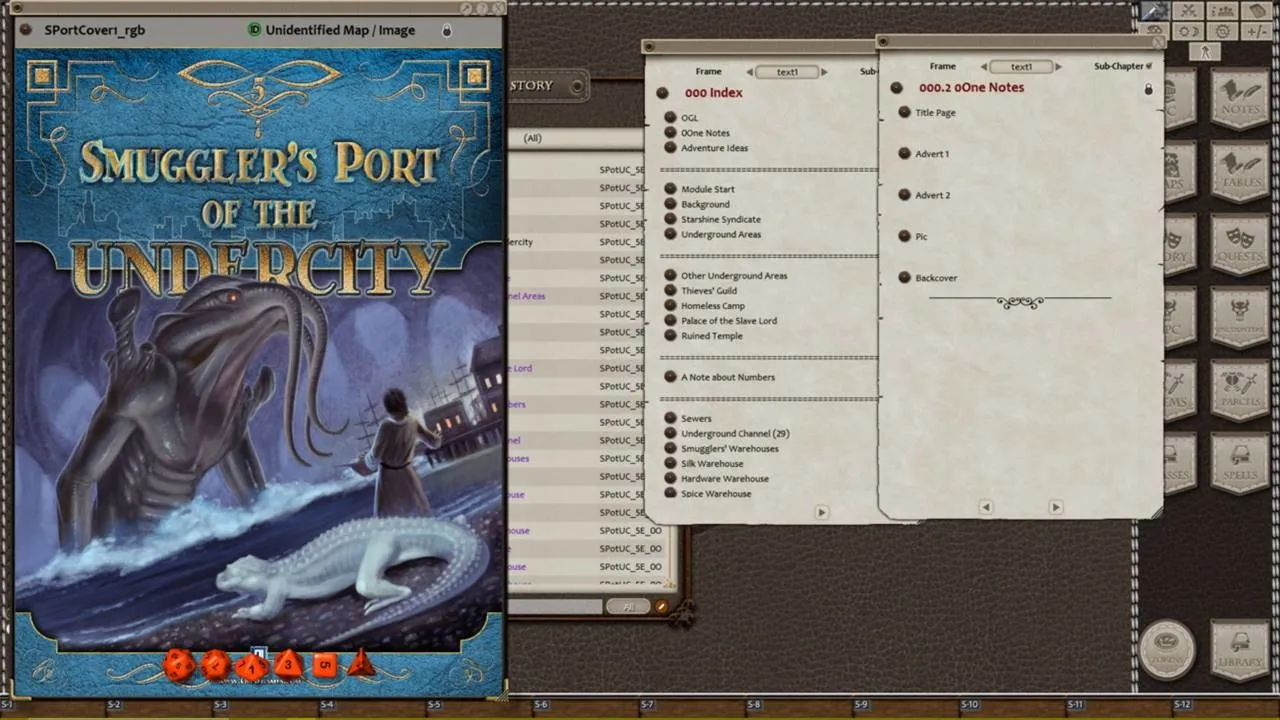 Fantasy Grounds - Smuggler's Port of the Undercity Screenshot 0