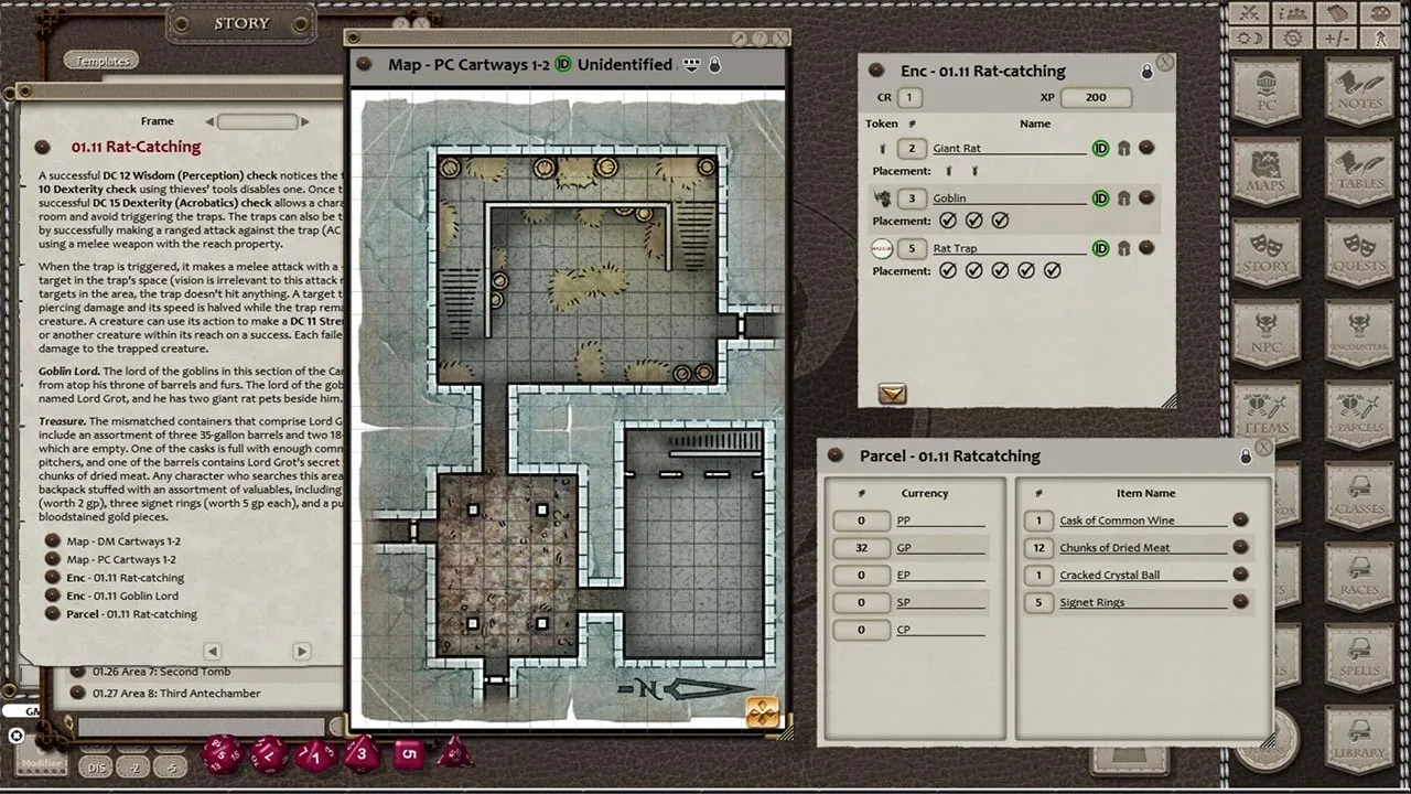 Fantasy Grounds - Empire of the Ghouls Screenshot 4