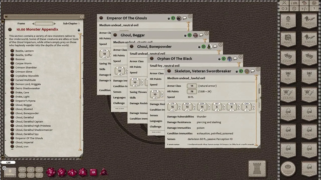 Fantasy Grounds - Empire of the Ghouls Screenshot 1