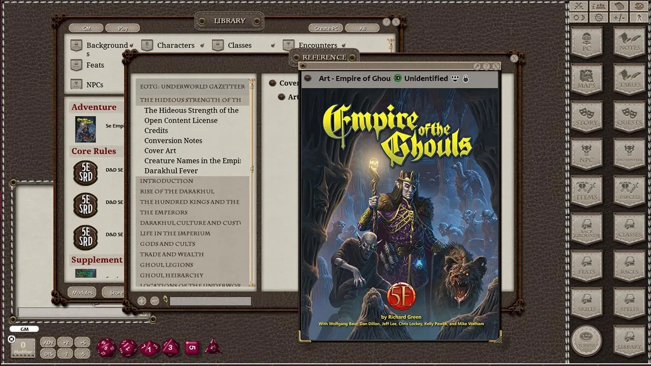 Fantasy Grounds - Empire of the Ghouls Screenshot 6