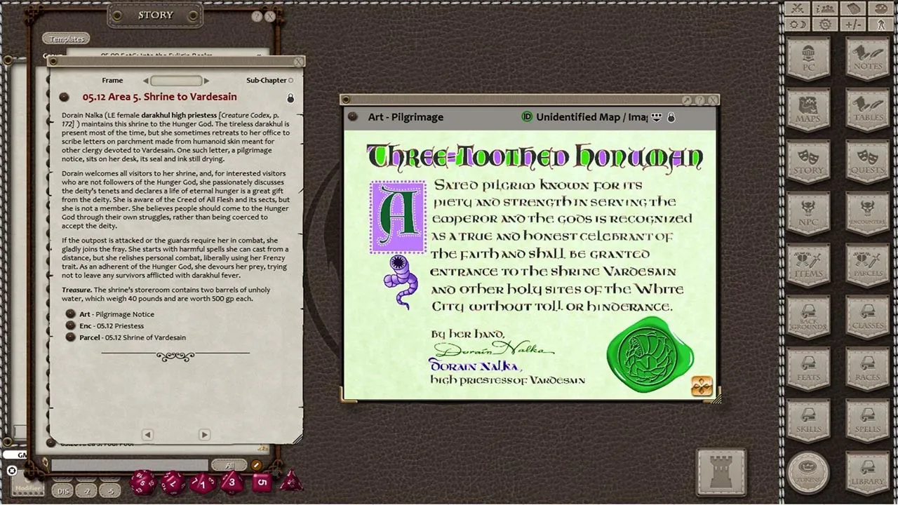 Fantasy Grounds - Empire of the Ghouls Screenshot 3
