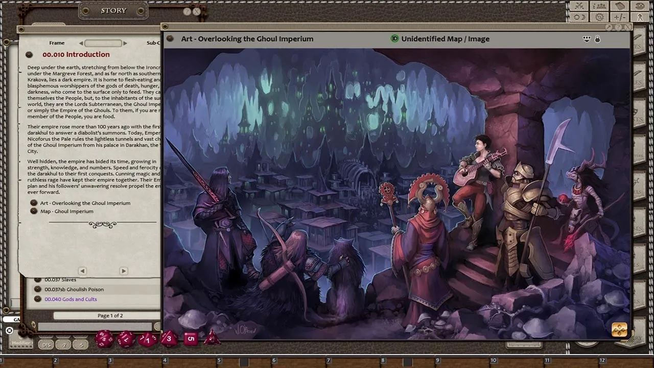 Fantasy Grounds - Empire of the Ghouls Screenshot 7