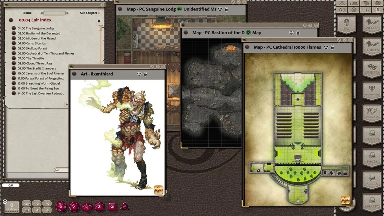 Fantasy Grounds - Underworld Lairs Screenshot 4
