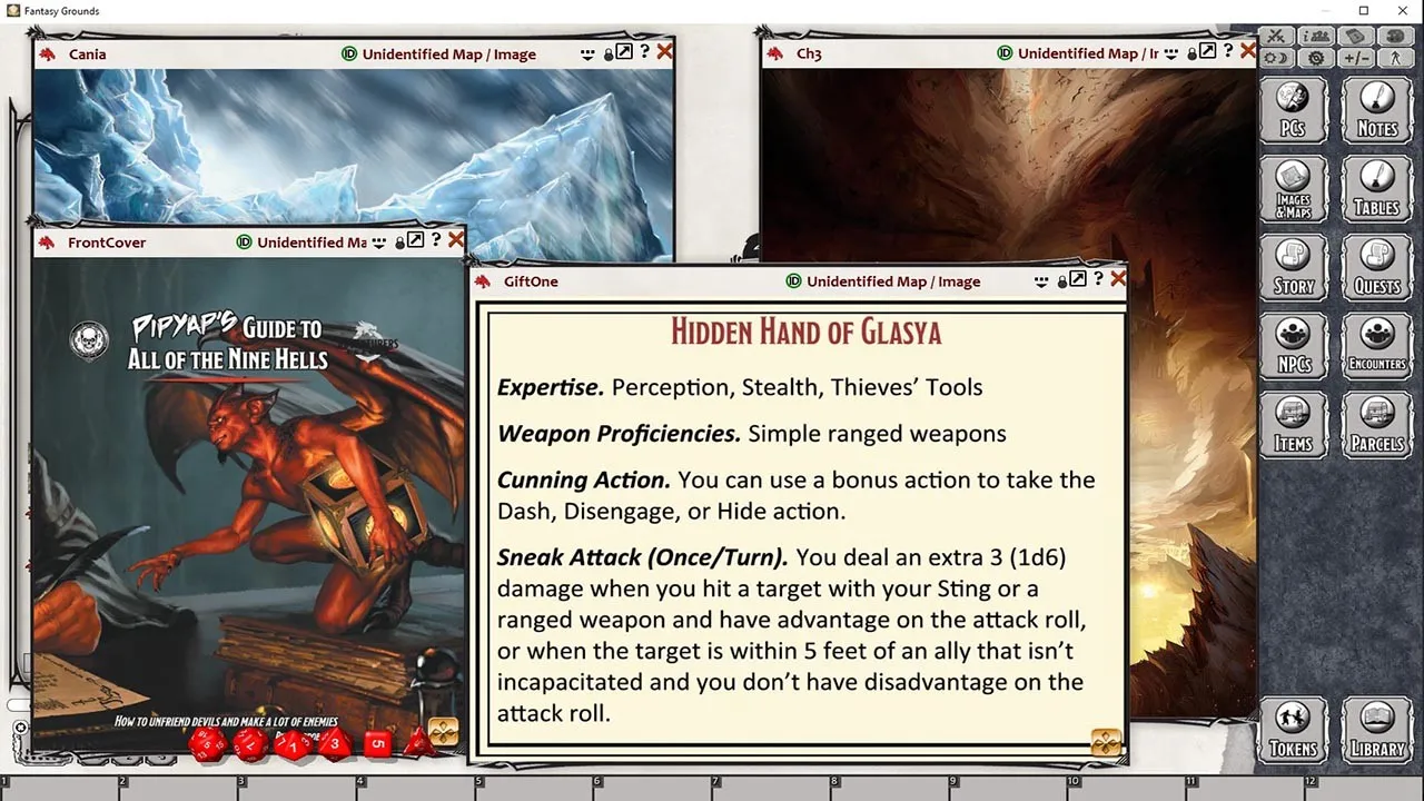 Fantasy Grounds - DDAL00-11 Pipyap's Guide to All of the Nine Hells Screenshot 1