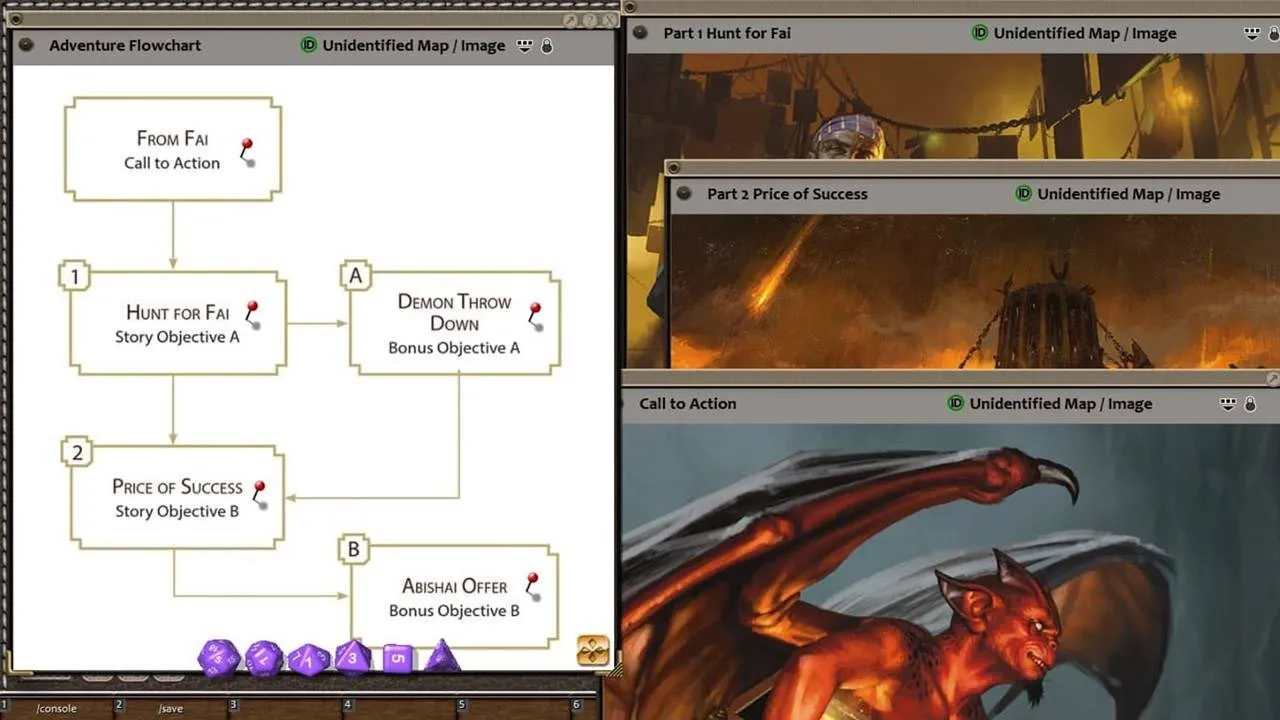 Fantasy Grounds - D&D Adventurers League DDAL09-11 Losing Fai Screenshot 0