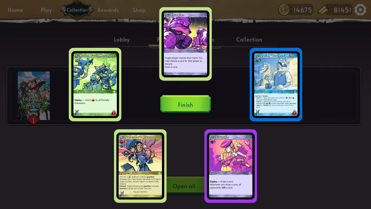 Fairtravel Battle CCG Soundtrack Screenshot 5