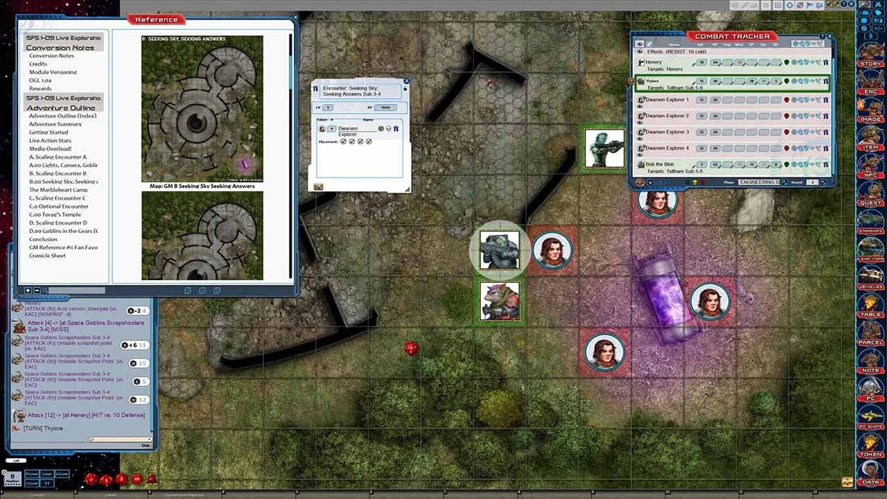 Fantasy Grounds - Starfinder RPG - Starfinder Society Scenario #1-09: Live Exploration Extreme! Screenshot 2